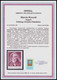 Poland 1953 Engels Proof Of The Print Machine Of Polish Nationality Printing House, Signed + Fotoatest Expert PZF MNH** - Varietà E Curiosità