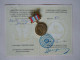 Bulgarie People's Republic Of Bulgaria Communist Commemorative Medal 1945-1985 Victory Over Germany 40th Anniv. /ds979 - Other & Unclassified