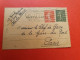 Entier Postal ( Carte Lettre ) Type Semeuse + Complément De Nantes Pour Paris En 1921 - Réf 251 - Kartenbriefe