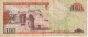 ¡CAPICUA! BILLETE DE REP. DOMINICANA DE 100 PESOS ORO DEL AÑO 2006 Nº 8941498 (BANKNOTE) - Dominicana