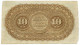 10 LIRE BANCA ROMANA REGNO D'ITALIA 1872 QBB - Autres & Non Classés