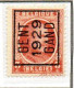 Préo Typo N° 186A - 186B - Typo Precancels 1922-31 (Houyoux)