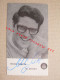 Milan Subota ( RTB ) / Promo Card With Original Autograph, Signature - Autographes