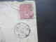 AD NDP 1867 GA Umschlag 1 Groschen Auf Umschlag Von Preußen U 30 A Stempel K2 Verden Und Ank. K2 Hannover - Interi Postali