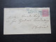 AD NDP 1868 GA Umschlag 1 Groschen Auf Umschlag Von Preußen U 28 A Blauer Stempel Ra3 Berlin Post Exp. 9. Potsdam Bahnh. - Entiers Postaux