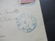 AD NDP 1869 GA Umschlag 1 Groschen Auf Umschlag Von Mecklenburg-Strelitz U 9 A Blauer Stempel K1 Schwerin I/M - Enteros Postales