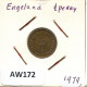 HALF PENNY 1979 UK GROßBRITANNIEN GREAT BRITAIN Münze #AW172.D - 1/2 Penny & 1/2 New Penny