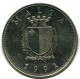 10 CENTS 1991 MALTA Moneda #AZ295.E - Malte