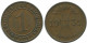 1 REICHSPFENNIG 1931 E GERMANY Coin #AE222.U - 1 Renten- & 1 Reichspfennig