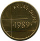 1989 ROYAL DUTCH MINT SET TOKEN NIEDERLANDE MINT (From BU Mint Set) #AH028.D - Jahressets & Polierte Platten