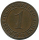 1 REICHSPFENNIG 1927 E ALLEMAGNE Pièce GERMANY #AE209.F - 1 Renten- & 1 Reichspfennig