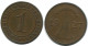 1 REICHSPFENNIG 1927 E ALLEMAGNE Pièce GERMANY #AE209.F - 1 Renten- & 1 Reichspfennig