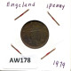 NEW PENNY 1979 UK GBAN BRETAÑA GREAT BRITAIN Moneda #AW178.E - 1 Penny & 1 New Penny