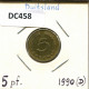 5 PFENNIG 1990 D BRD ALEMANIA Moneda GERMANY #DC458.E - 5 Pfennig