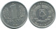 1 PFENNIG 1980 A DDR EAST ALEMANIA Moneda GERMANY #AE059.E - 1 Pfennig