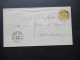 AD Thurn Und Taxis 1862 GA Umschlag U 13 I A Mit NS 220 Rückseitig 2 Stempel K1 Assenheim Und K1 Niederwöllstadt - Brieven En Documenten