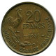 20 FRANCS 1951 FRANCIA FRANCE Moneda #AX878.E - 20 Francs