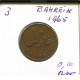 50 FILS 1965 BAHREÏN BAHRAIN Islamique Pièce #AR413.F - Bahreïn