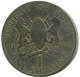 1 SHILLING 1968 KENYA Coin #AZ185.U - Kenya