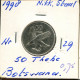 50 THEBE 1998 BOTSWANA Coin #AR302.U - Botswana