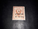 05AL35 UFFICI POSTALI ALL'ESTERO EMISSIONI GENERALI 1919 2 CENT. SU 2 "X" - Emisiones Generales