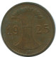 1 REICHSPFENNIG 1925 E GERMANY Coin #AE215.U - 1 Renten- & 1 Reichspfennig