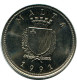 2 CENTS 1991 MALTE MALTA Pièce #AZ300.F - Malte