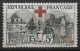 France 1918 Y.T N°156 Neuf * Perforé TH - Croix Rouge 15c + 5c Infirmière Et Navire-hôpital "Asturia" - Unused Stamps