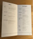 KLM Menu V00.411 - Menu Kaarten