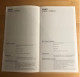 SWISS Business Menu - Dubai To Zurich - Menu Cards