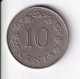 MONEDA DE MALTA DE 10 CENTS DEL AÑO 1972 (COIN)  BARCO-SHIP - Malte