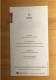 TAP AIR PORTUGAL Business Class Menu - MC - LIS C/OPCAO LN.DN REG - APR - Menu