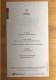 TAP AIR PORTUGAL Business Class Menu - MC - LIS C/OPCAO LN.DN REG - APR - Menus