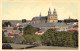 BELGIQUE - ST HUBERT - La Basilique - FPanorama D'Ensemble - La Basilique Et L'ancienne Abbaye  - Carte Postale Ancienne - Saint-Hubert