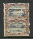 USA 1901 Pan American Exposition 1901 Buffalo & Niagara Advertising Poster Stamp Reklamemarke As Pair MNH - Unused Stamps