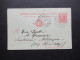 Italien 1913 Ganzsache / Doppelkarte P 39 Frageteil Gestempelt Milano - Stellingen Bez. Hamburg / Auslandsverwendung - Ganzsachen