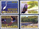 Nicaragua 2007 MiNr. 4419 - 4422 Birds Egret, Hummingbird, Northern Jacana 4v MNH** 8.80 € - Nicaragua