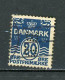 DANEMARK : CHIFFRE - N° Yvert 67 Obli. PERFORÉ "BD" - Used Stamps