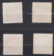 Chine 1950 , Serie Complète 1er Conférence Nationale , 82 Et 83 , 184 Et 185 , 4 Timbres Scan Recto Verso - Nuovi
