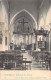 BELGIQUE - FLEURUS - Intérieur De L'église - Carte Postale Ancienne - Fleurus