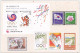 AKEO 04 Esperanto Cards From Korea Esperanto Stamps - Korean Mi Bl 490 Folk Customs - Wedding Procession - Esperanto