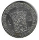 *NETHERLANDS 1 GULDEN 1930  KM161.1  XF+/MS60 - 1 Gulden