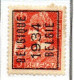 Préo Typo N°  278A  -  279A - Typos 1932-36 (Cérès Et Mercure)