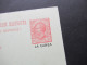 Italien 1907/09 Italienische Post Auf Kreta GA / Doppelkarte Mit Aufdruck La Canea P26 Ungebraucht! - La Canea