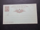 1898 Italien Ganzsache Doppelkarte Stempel Firenze An Die Gebrüder Senf In Leipzig - Stamped Stationery