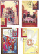 GRECE - 6 CARTES MAXIMUM - Yvert N° 2015/20 - BIMILLENAIRE De La NAISSANCE Du CHRIST - 2 Scans - Cartes-maximum (CM)