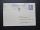 Schweden 1937 Ganzsache / Doppelkarte P52 Beide Teile Gestempelt Bzw. Verwendet! Stockholm - Trälleborg - Postal Stationery