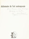 Raymond Charmet: Dictionnaire De L'art Contemporain. Les Dictionnaires De L'homme Du XX Siécle. A Szerző, Raymond Charme - Unclassified
