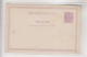 ICELAND Postal Stationery Unused - Postal Stationery