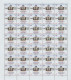 Egypt - 2023 - Complete Sheet Of 35 Stamps - 25th Annie. Of National Telecom Regulatory Authority - MNH** - Nuevos